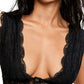 Free People - Lace Bralette With Snaps
