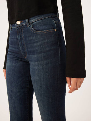 Dl1961 - Calça Jeans Feminina Bridget Boot de Cintura Alta