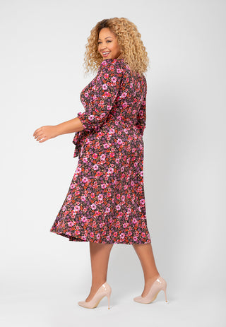 Vestido Iman Feminino Leota Rosa Tamanho 3XL