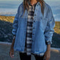 By Together - Luca Washed Denim Shacket