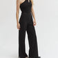 Crescent - Molly One Shoulder Jumpsuit