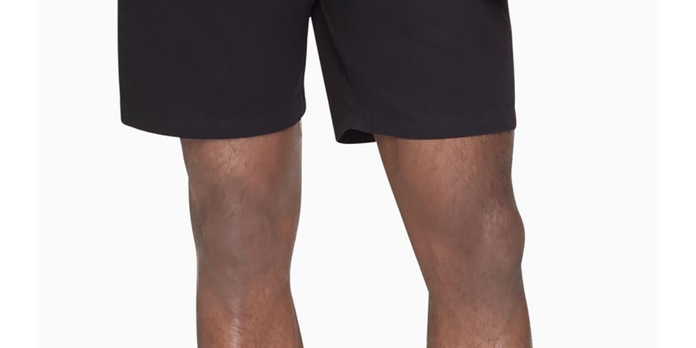 Calvin Klein Infinite Flex Chino Short Masculino Preto Tamanho 36