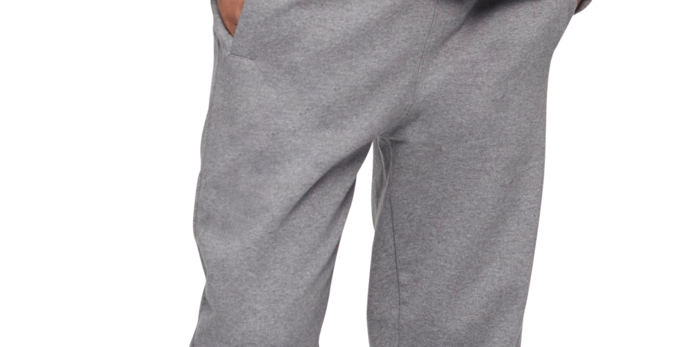 Calça de moletom Calvin Klein Masculina Standard Logo Terry Cinza Tamanho XX-G