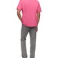 Camiseta Calvin Klein Masculina com Estampa de Logotipo Pride Rosa Tamanho X-G