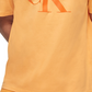 Camiseta Calvin Klein Masculina com Estampa de Logotipo Pride Laranja Tamanho XS