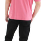 Camisa masculina Van Heusen com botões frontais rosa