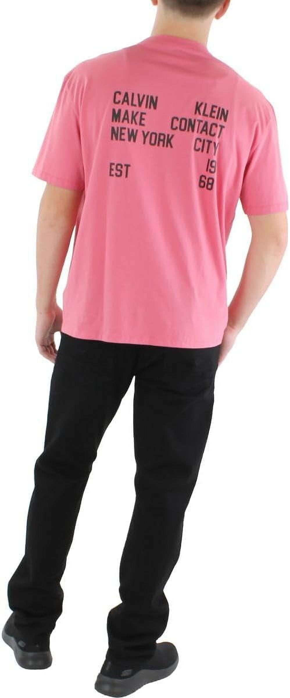 Camisa masculina Van Heusen com botões frontais rosa