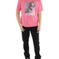 Camisa masculina Van Heusen com botões frontais rosa