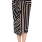 Joseph Ribkoff - Geometric Faux Wrap Midi Skirt
