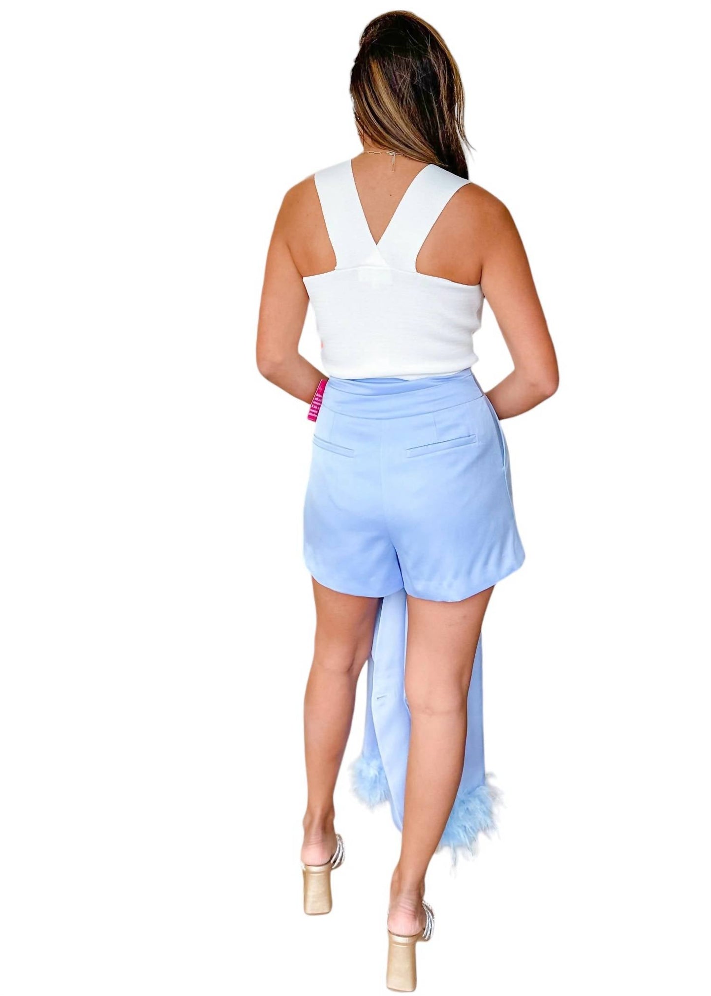 Buddylove - Shorts Renzo de cintura alta