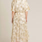 En Creme - Sands Foil Maxi Dress