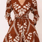 Beyond By Vera - Heidi Long Sleeve Mini Dress