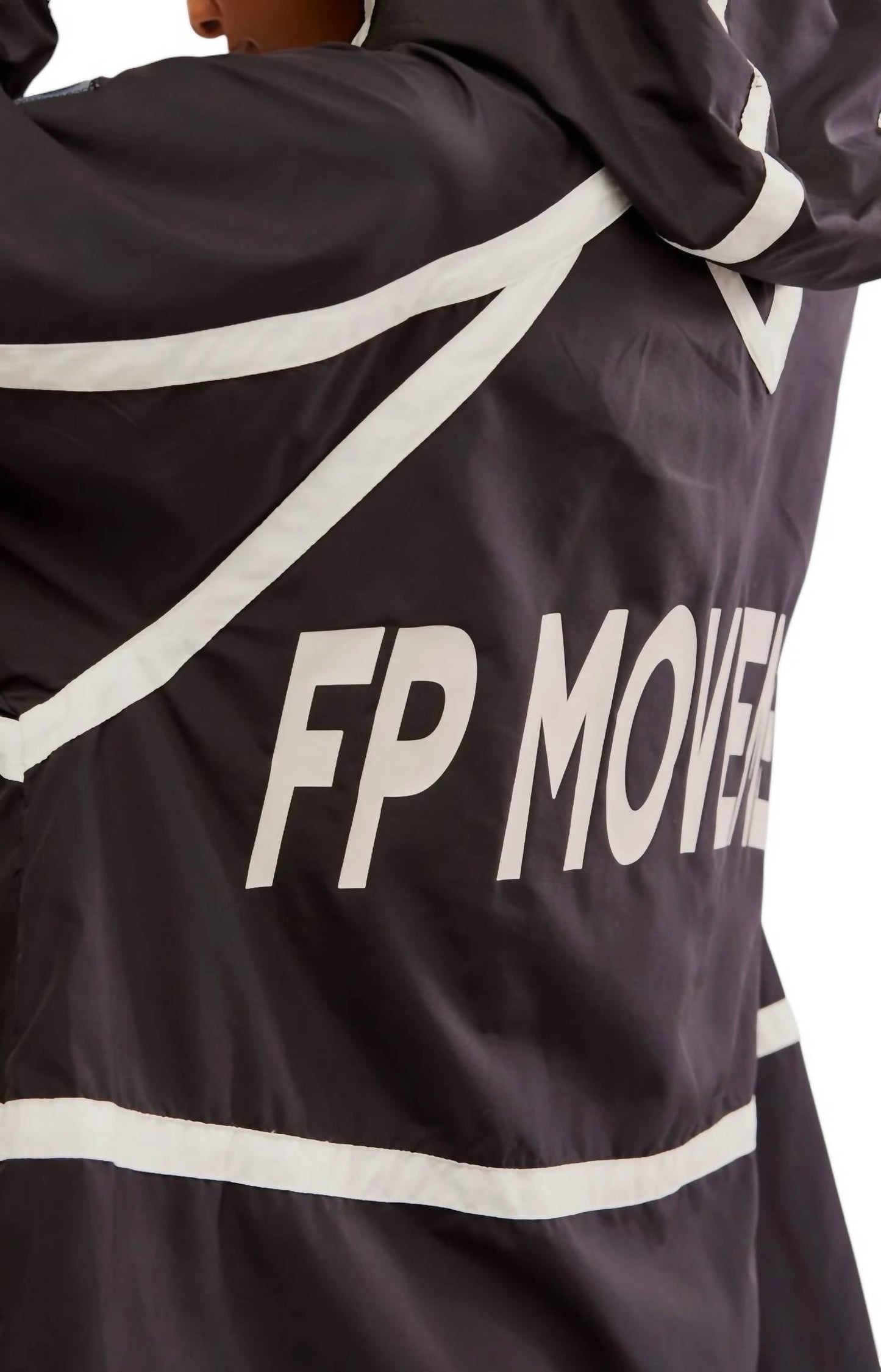 Free People - Cares Like The Wind Logo Jacket