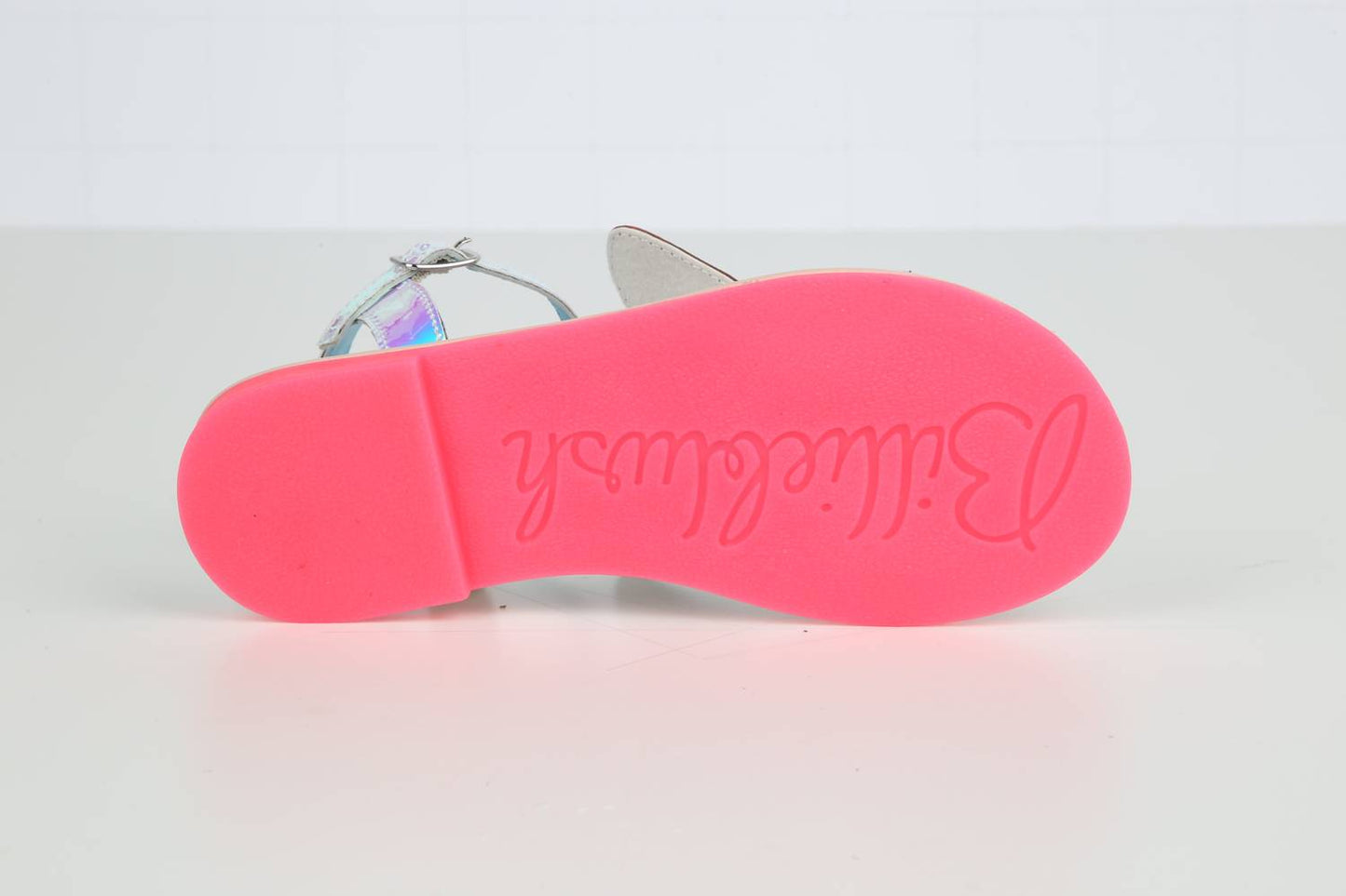 Billieblush - Iridescent Sandals With Large Butterfly