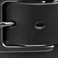 Cinto de couro perfurado masculino Perry Ellis, preto, tamanho 36