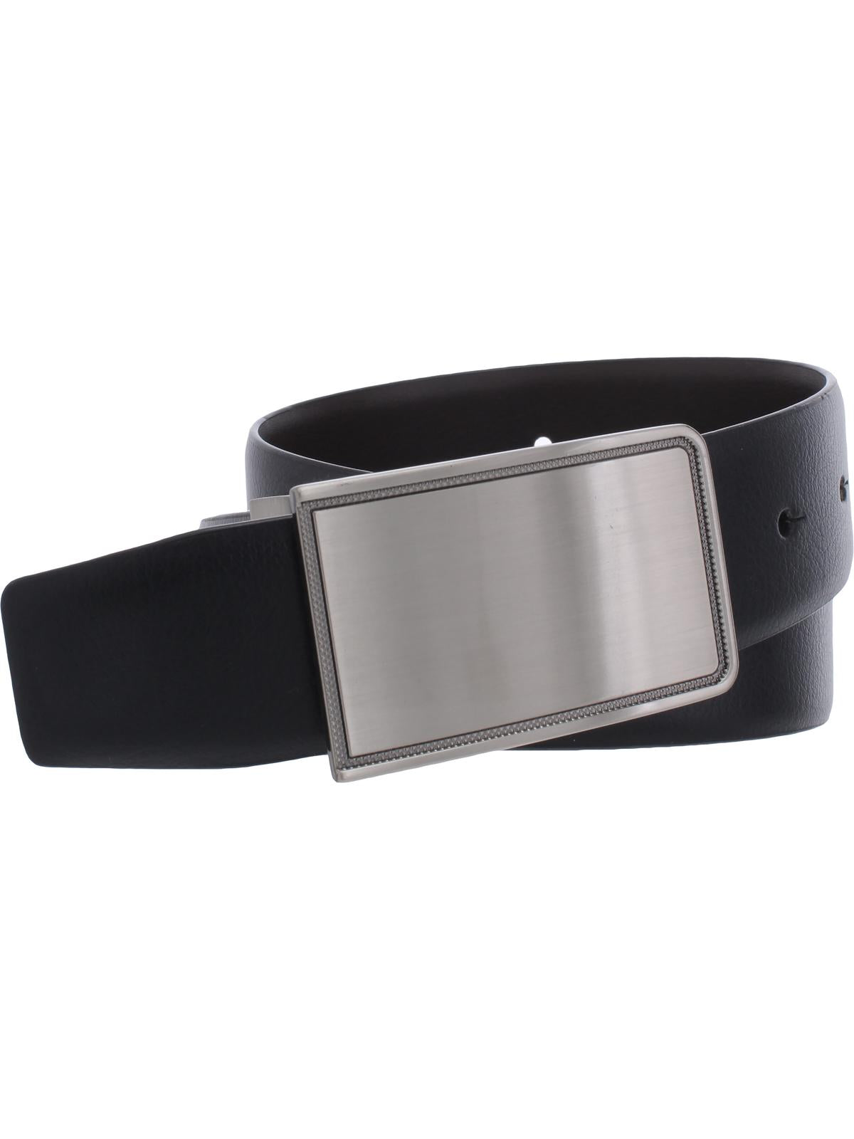Cinto Perry Ellis Masculino Rachel Plaque Preto