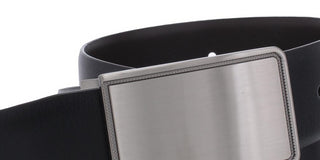Cinto Perry Ellis Masculino Rachel Plaque Preto