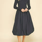 Pinch - Bubbly Long Sleeve Midi Dress