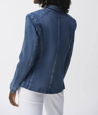 Joseph Ribkoff - Blazer trespassado jeans elástico