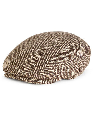 Stetson Men's Dorfman Pacific Herringbone Cap Brown Size Large