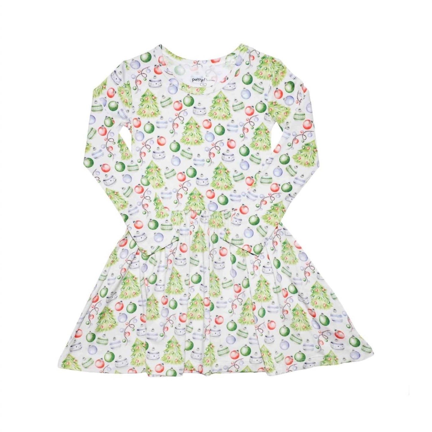 Lev Baby - Girl's Christmas Magic Twirl Dress