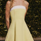 Amanda Uprichard - Kerielle Strapless Mini Dress