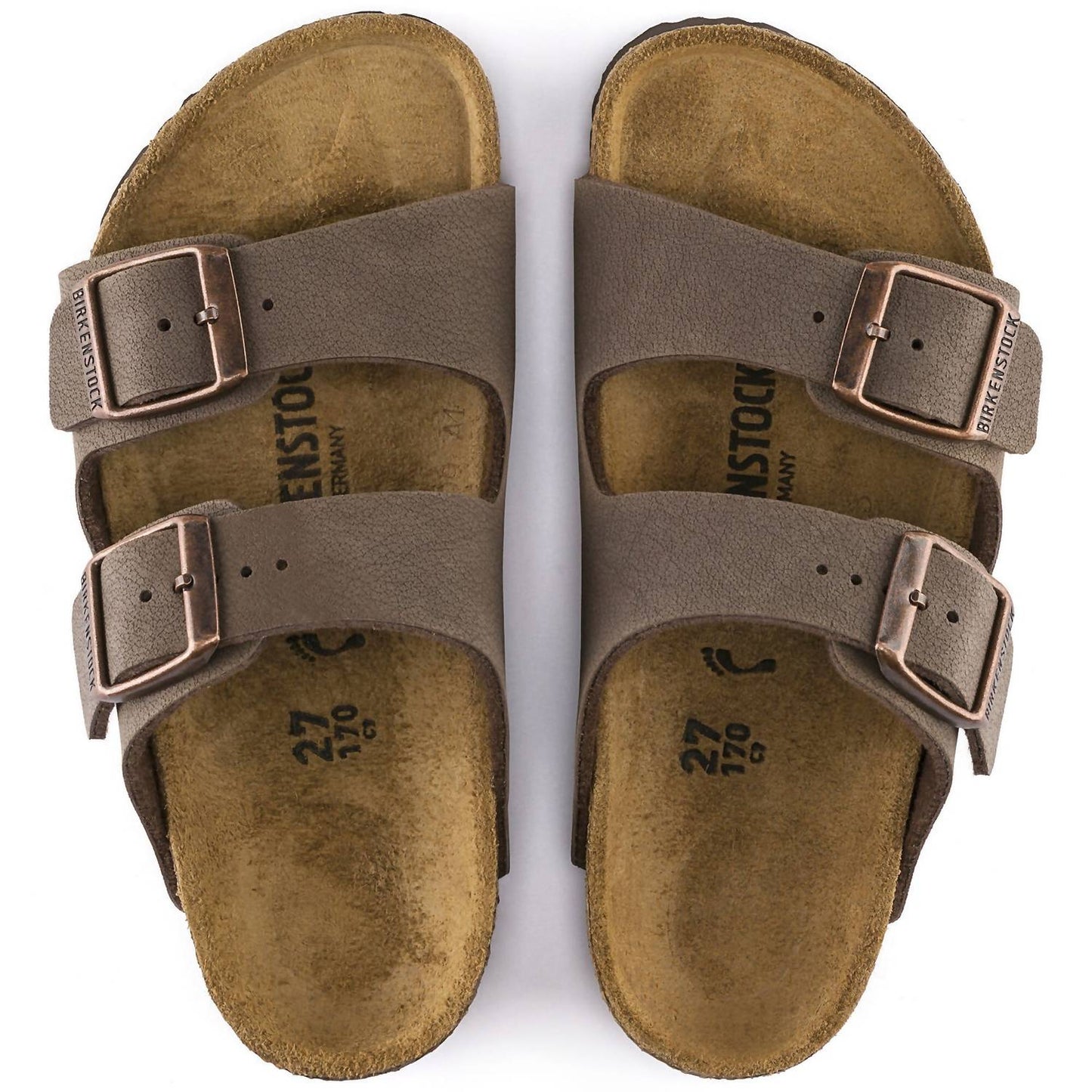 Birkenstock - Boys Birko-flor Nubuk Sandals