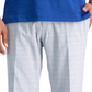 Calça social masculina Kenneth Cole Reaction Slim Fit Stretch Check cinza tamanho 34x32
