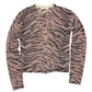 6397 - Crewneck Cardigan Sweater