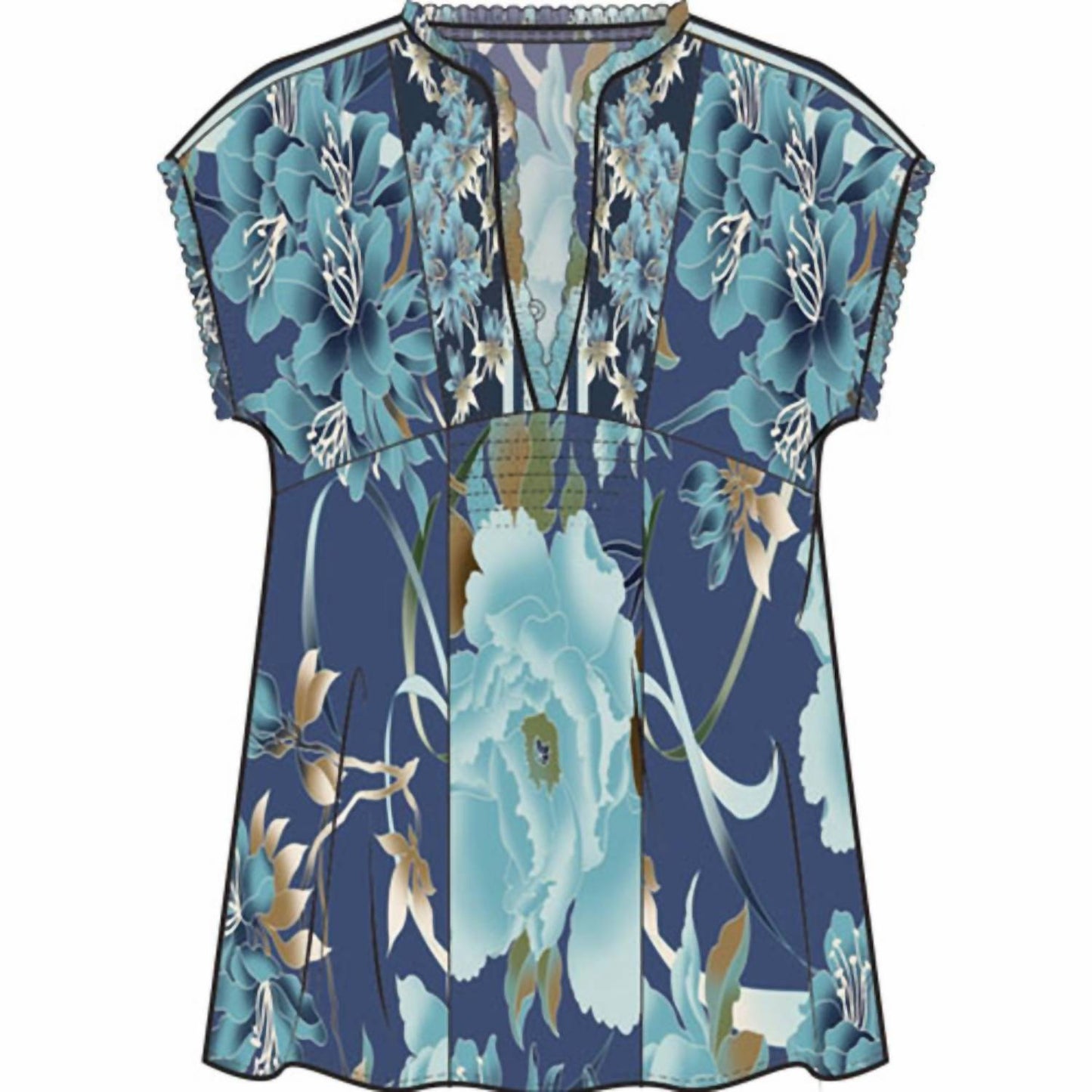 Johnny Was - Women's Galavant Short Sleeve Blouse