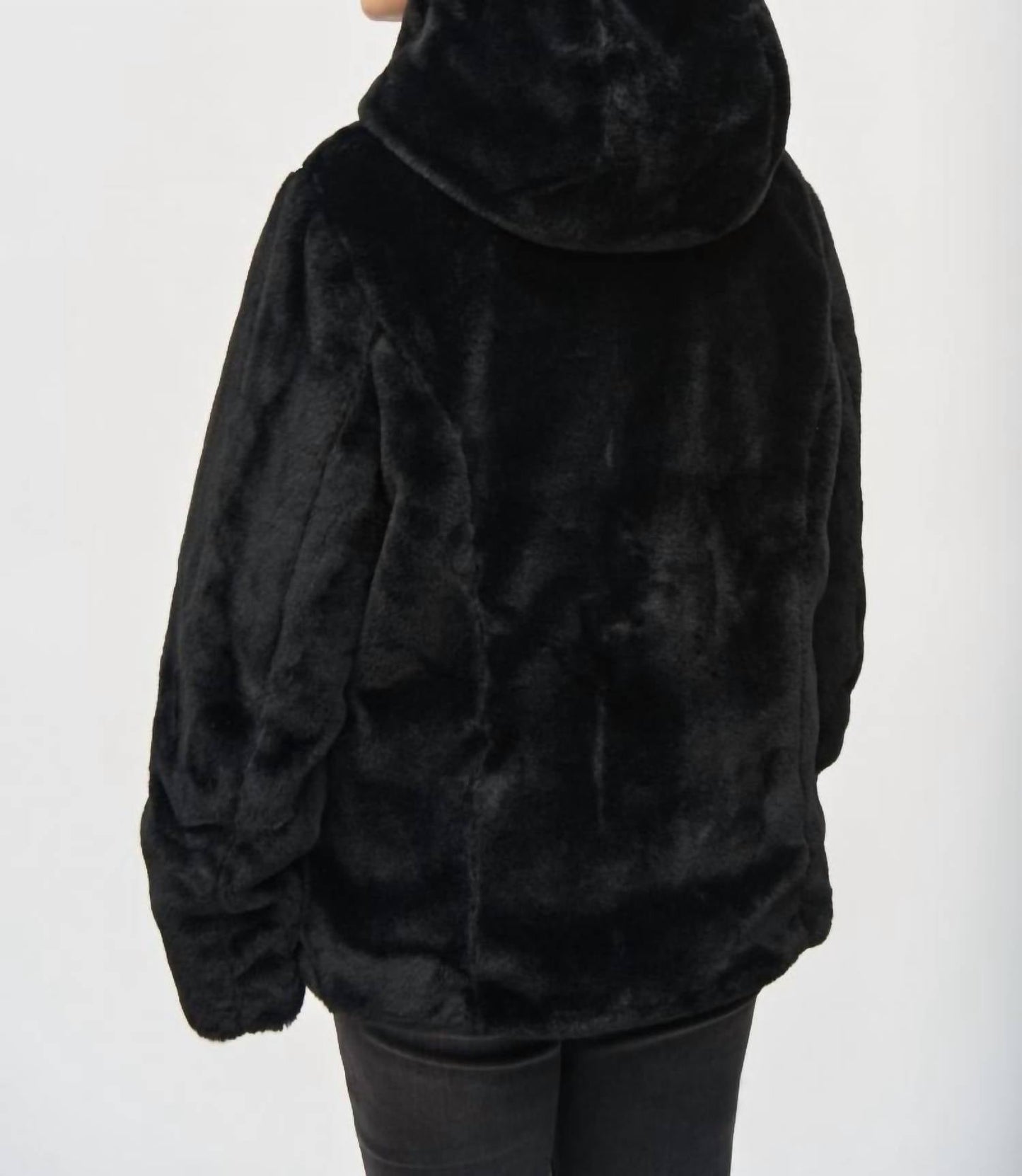 Joseph Ribkoff - Reversible Faux Fur Quilted Puffer Coat