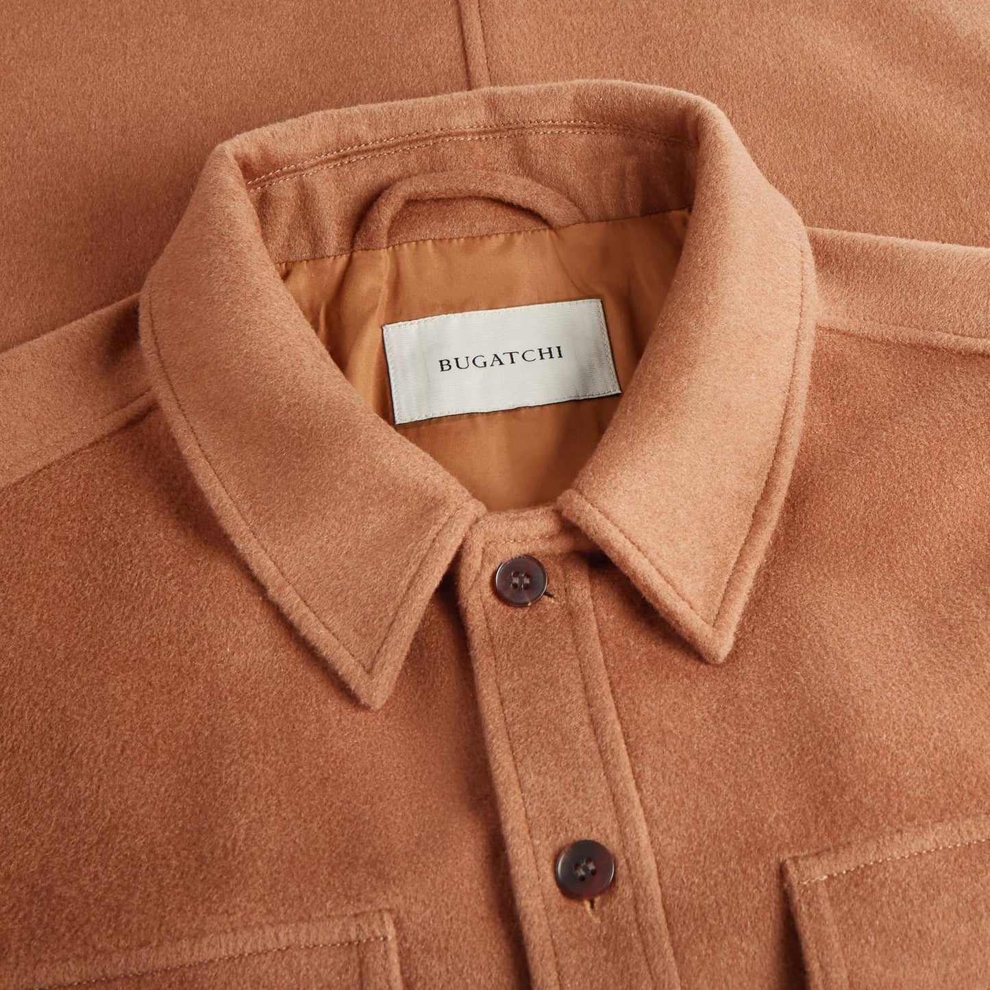 Bugatchi Uomo - Wool Cashmere Shirt Jacket