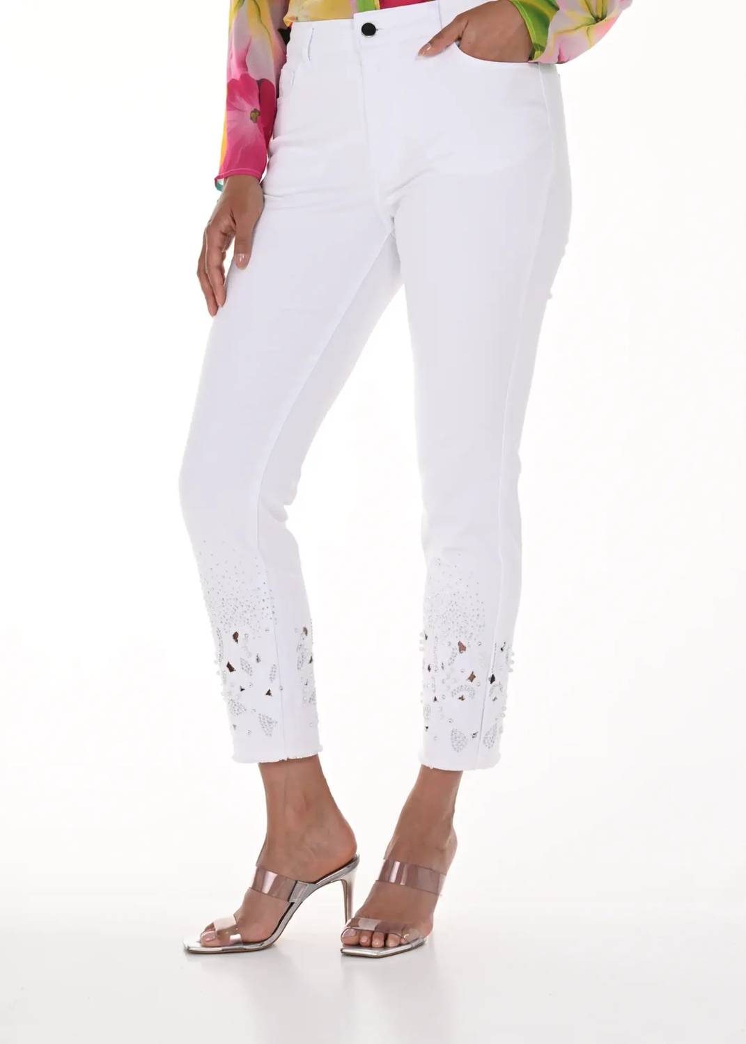 Frank Lyman - Cropped Woven Pants