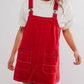 Free People - Overall Smock Mini Dress