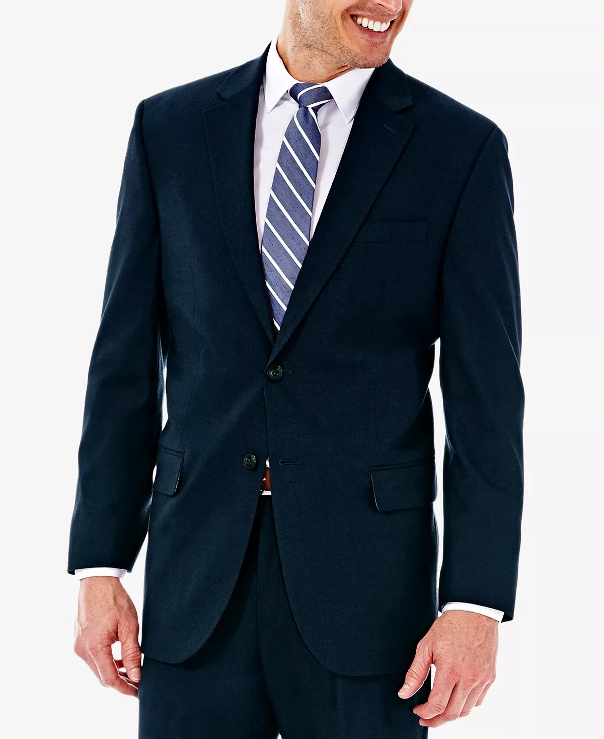 haggar-mens-classic-regular-fit-stretch-sharkskin-suit-jacket-blue-size-46