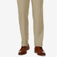 Calça social Haggar Cool 18 Pro Stretch Straight Fit com frente plana e tamanho 34x29 para homem