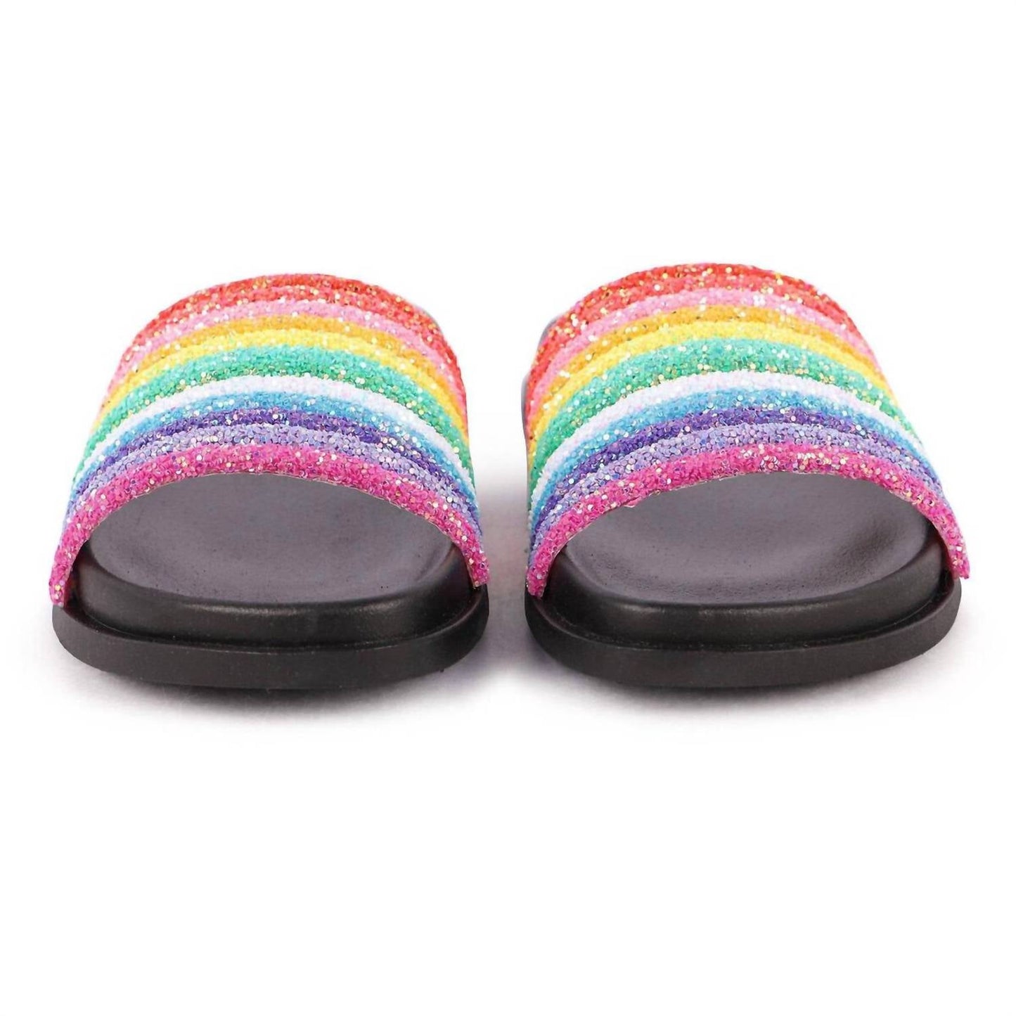Lola + The Boys - Girls Glitter Rainbow Slides