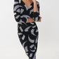 Joseph Ribkoff - Abstract V-Neckline Dress