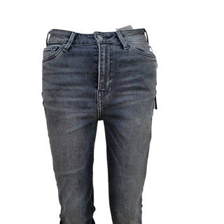 True Religion - Calça jeans skinny de cintura alta feminina