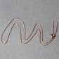 14k Rose Gold Diamond Cut Cable Link Chain 0.7mm