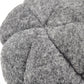 Set of 3 Plush Fabric Pumpkins in Brown