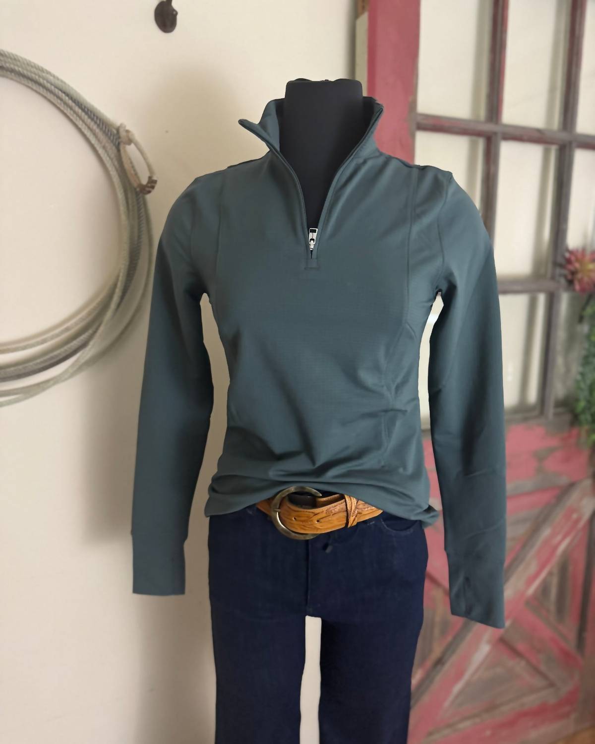 Ariat - Gridwork 2.0 1/4 Zip Base Layer Top