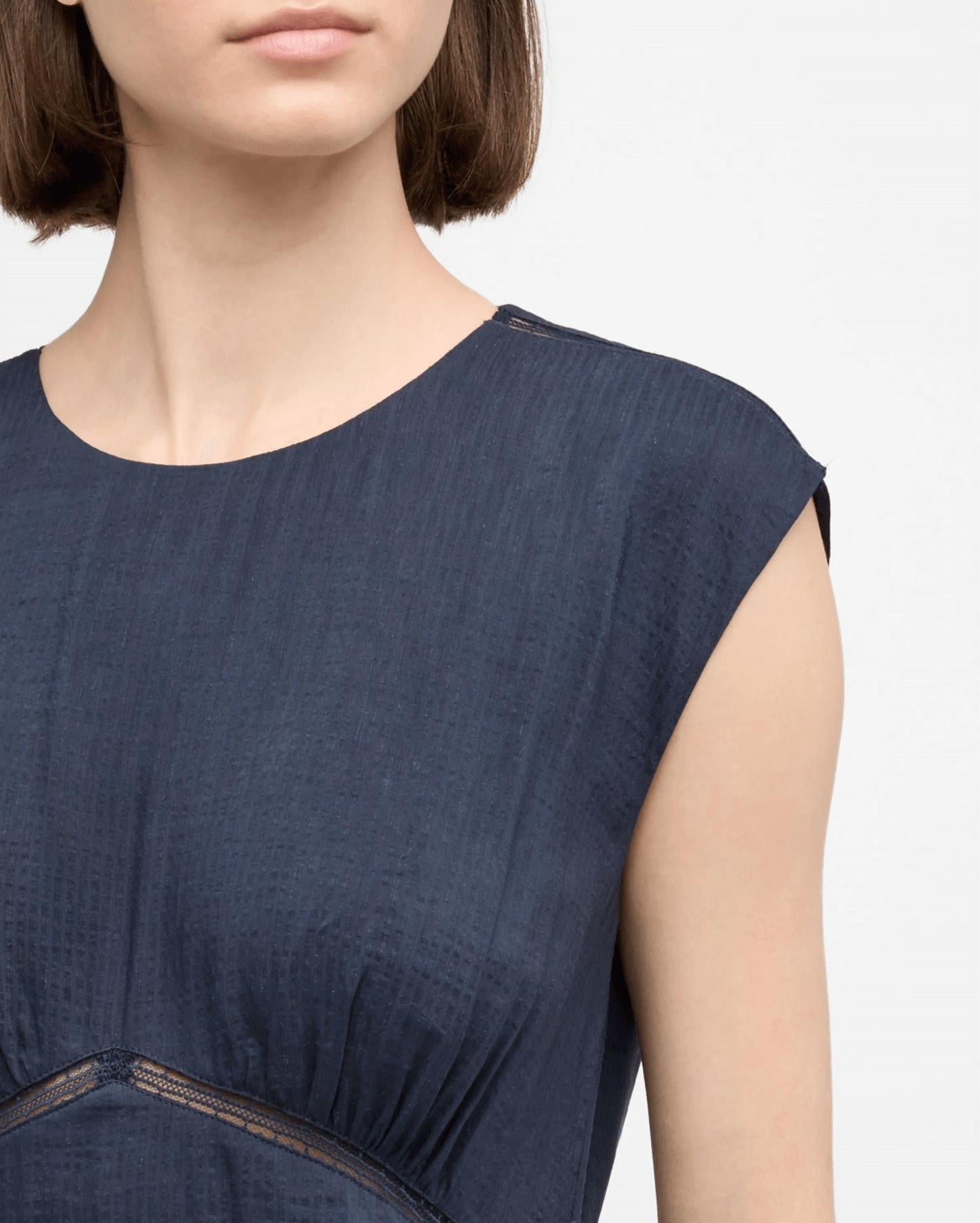 Frame - Gathered Tier Hem Dress