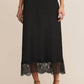 Z Supply - Cinder Lace Trim Maxi Skirt