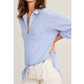 Hatch - Pinstripe Boyfriend Shirt
