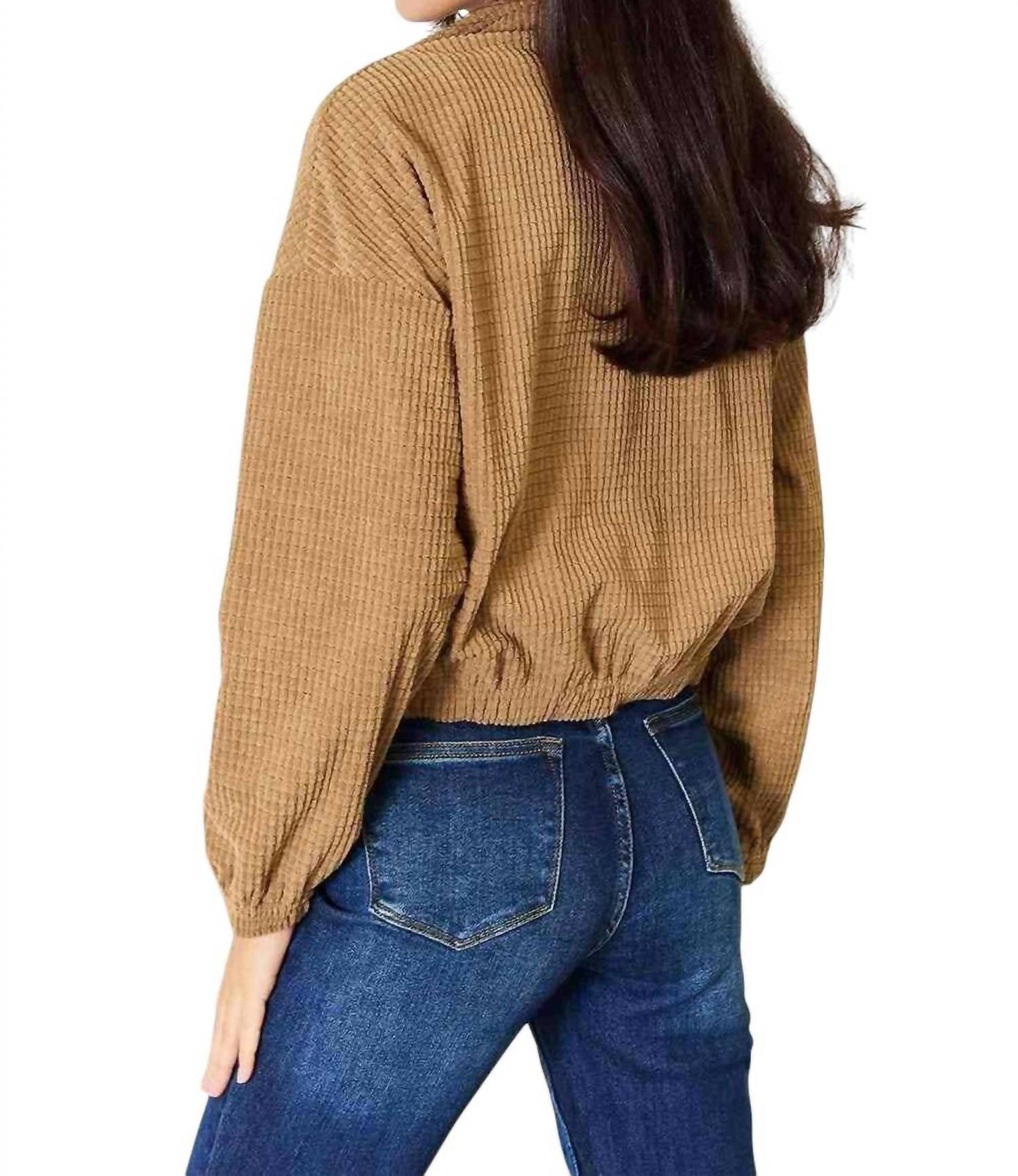 Double Take - Cozy Chic Long Sleeve Jacket