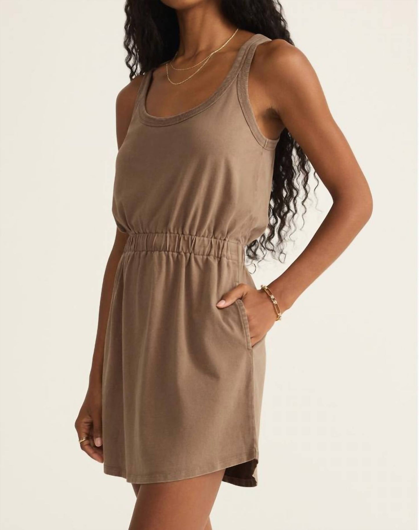 Z Supply - Keegan Knit Denim Mini Dress