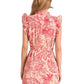 Elan - Ruffle Sleeve Dress