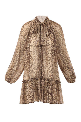 Beulahstyle - Women's Sheer Mini Dress