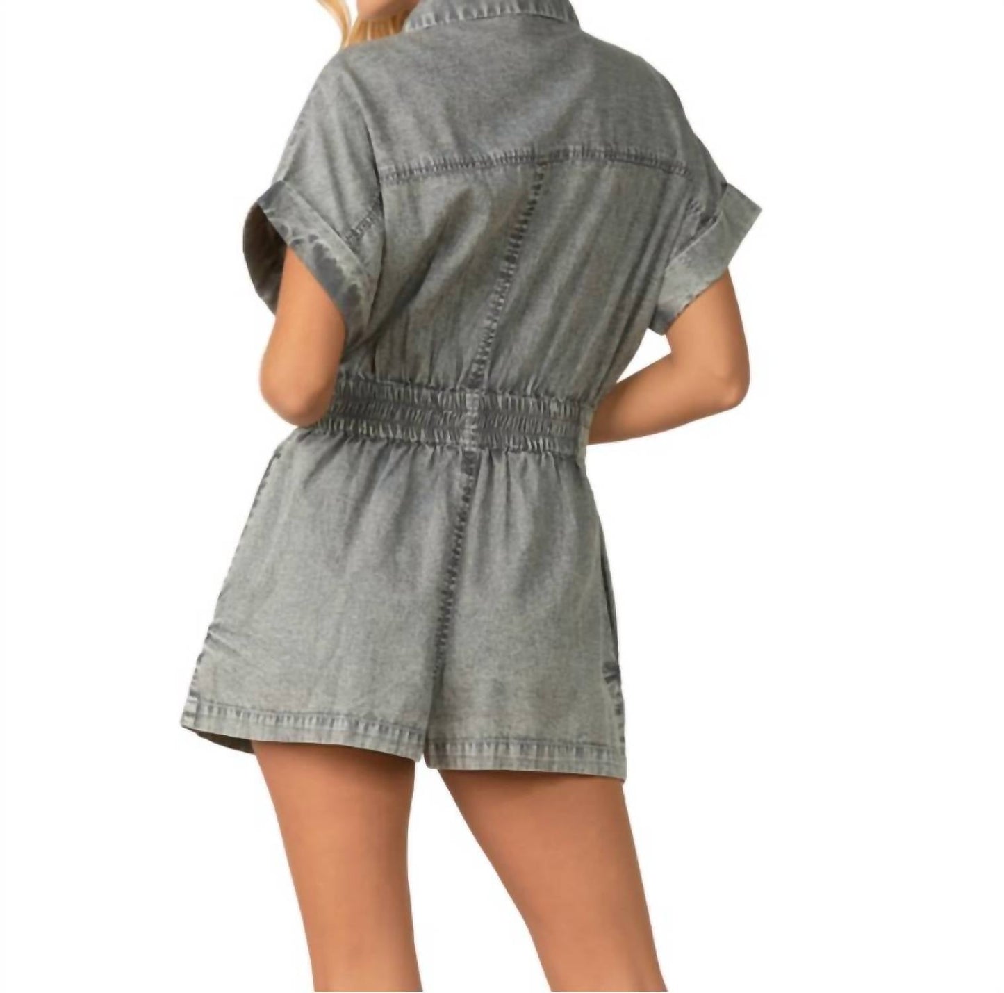 Elan - Teddie Smocked Romper